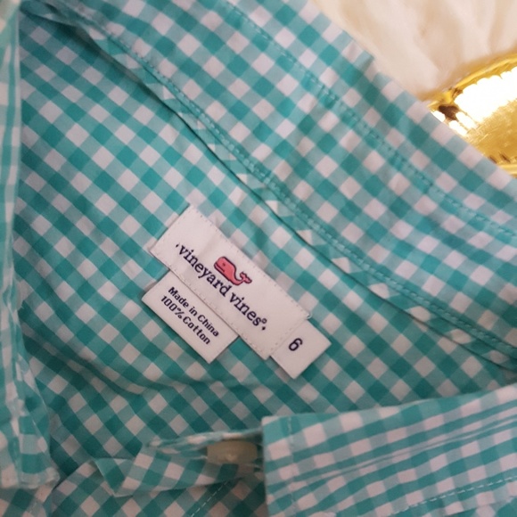 Vineyard Vines Button Up Long Sleeve Plaid Shirt - Picture 6 of 6